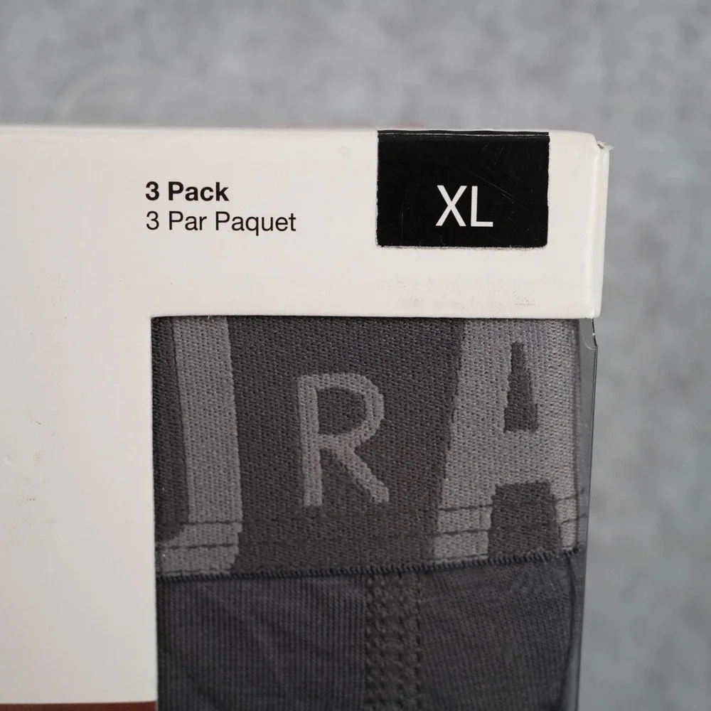 Jordan Boxer Brief Mens XL Gray Flight Modal 3 Pack JM0621-G1Z Particle Gray